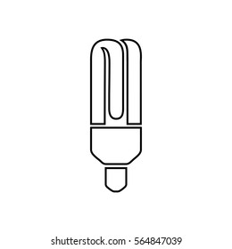Light bulb icon. Vector.