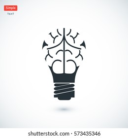 light - bulb icon, vector best flat icon EPS 10