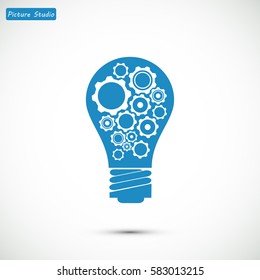 light - bulb icon, vector best flat icon EPS 10