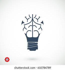 light - bulb icon, vector best flat icon EPS 10