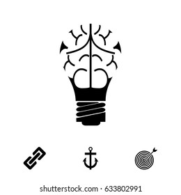 light - bulb icon, vector best flat icon EPS 10