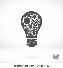 light - bulb icon, vector best flat icon EPS 10
