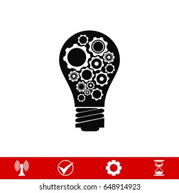 light - bulb icon, vector best flat icon EPS 10