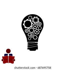 light - bulb icon, vector best flat icon EPS 10