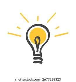  light bulb icon vector illustration