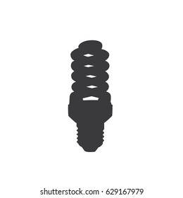 Light bulb icon, vector illustration design. Ecology objects collection.
