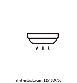 Light Bulb icon vector. Lighting Electric lamp icon. Electricity, shine symbol. Trendy Flat style for graphic design, Web site, UI. EPS10. - Vector illustration