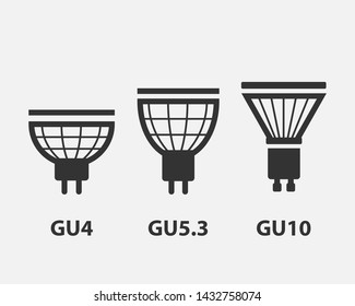 Light bulb icon vector. Llightbulb idea logo concept. Set lamps electricity icons web design element. Led lights isolated silhouette.