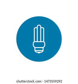 light bulb icon vector, solid illustration, pictogram isolated on gray