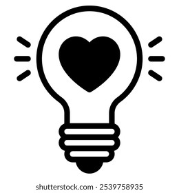 Light Bulb icon for web, app, infographic, etc