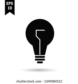 Light Bulb icon.Electricity vector illustration