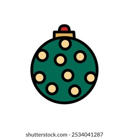 Light Bulb Icons for Christmas Decoration, Decorative Light Bulb Icons Colored, Hanging Light Bulb Ornaments