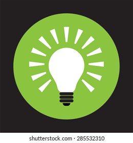 Light bulb icons. Idea or Innovation Concept. Vector illustration