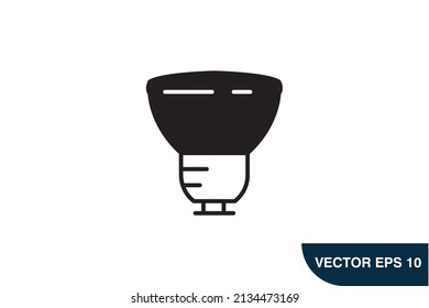 Light Bulb icons  symbol vector elements for infographic web