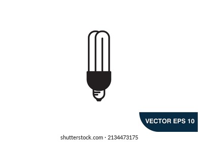 Light Bulb icons  symbol vector elements for infographic web