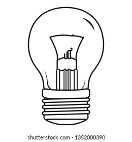 light bulb idea cartoon