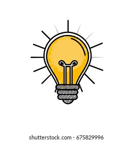 light bulb idea to creative invention