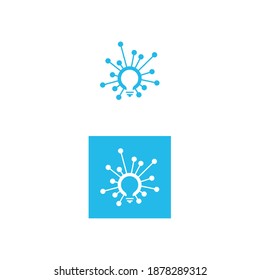 Light bulb - idea, creative, technology icons logo vector template,eps 10