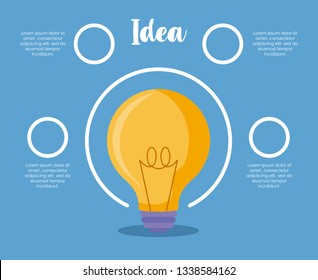 light bulb idea icon
