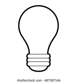 light bulb idea icon