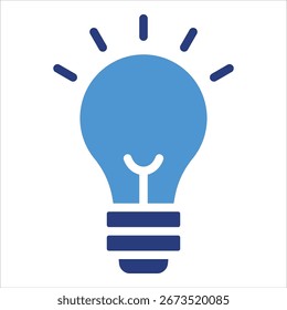 Elemento De Ícone De Ideia De Lâmpada Para Design