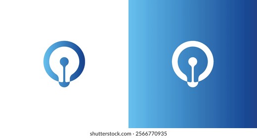 Light Bulb Idea Logo Design