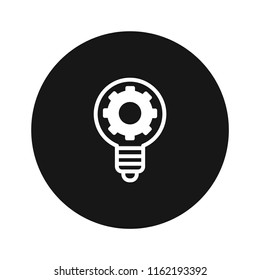 Light bulb, Idea, Setting idea Icon
