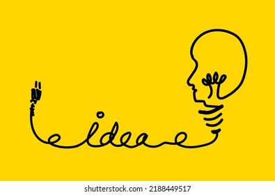  light bulb idea of success -  creativity modern concept think,search,analyze,communicate, futuristic idea innovation technology.