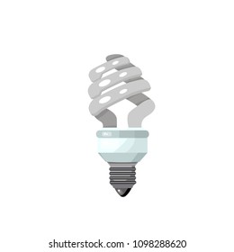 light bulb, idea, vector illustration