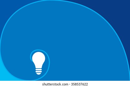 light bulb idea vector illustration