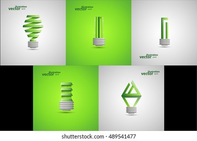 Light Bulb Illustration, Graphic Concept For Your Design.