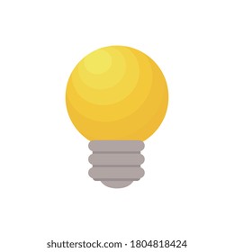 InspirationsVektorsymbol der Glühbirne