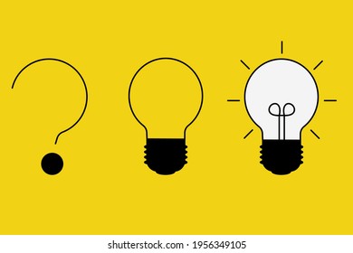
Light bulb lamp icon vector illustration.