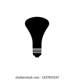 Light Bulb, Lamp set icon, logo isolated on white background