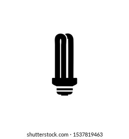 Light Bulb, Lamp set icon, logo isolated on white background