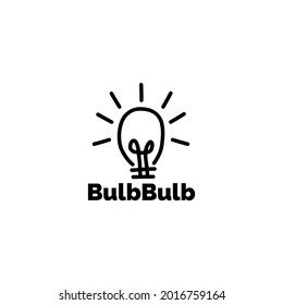símbolo de lámpara de luz símbolo de ilustración vectorial icono de logotipo gráfico