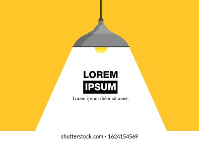 Light bulb , line drawing style,vector design