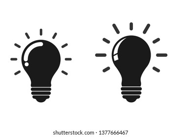 Light Bulb line icon  