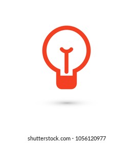 Light Bulb line icon vector