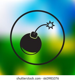 Light Bulb line icon vector. Idea sign, solution, thinking concept.