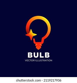 Light bulb logo. Creative logo. Creative ideas concept. Idea icon. Power, energy, electricity, Idea bulb sign. Brainstorm icon. Creation elements. Think idea concept. Design inspiration