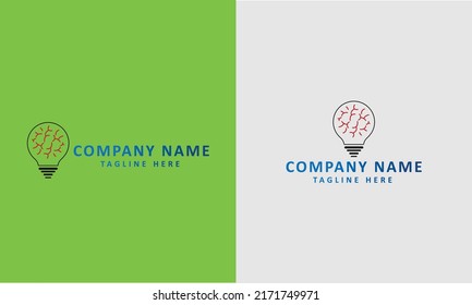 Light bulb logo. Light bulb icon. Creative logo. Creative ideas concept. Idea icon. Idea logo. Power, energy, electricity, Idea bulb sign. Brainstorm icon. Creation elements. Think idea concept.