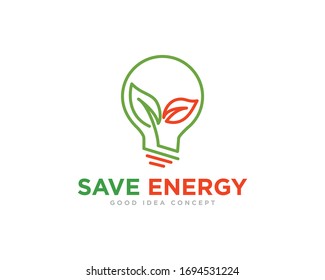 Light Bulb Logo Icon Design Vector