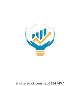 Light Bulb Logo Icon Design Vector