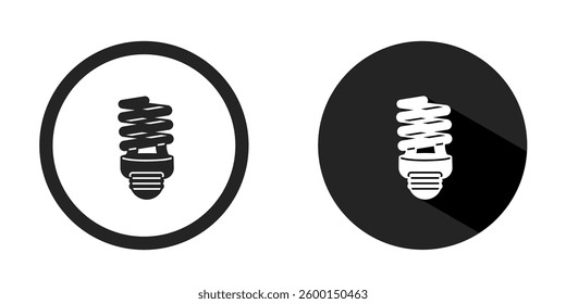 Light bulb logo. Light bulb icon vector design black color. Stock vector.