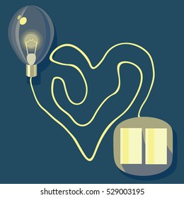 Light bulb logo, lamp shine creative innovation sign, web development, advertising, design agency emblem, idea power technology mark. Light bulb - idea, creative, technology icons. Vector illustration