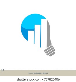 Light Bulb Logo Template Illustration Design. Vector EPS 10.