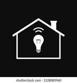 light bulb and map pin. logo concept. idea logo
