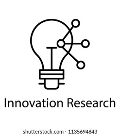 
A light bulb with network nodes symbolic of technology 
