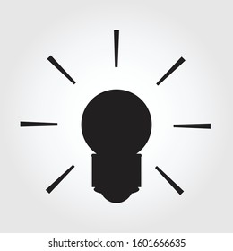 Light Bulb object Symbol icon